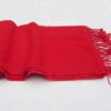 Red Silk Cashmere shawl