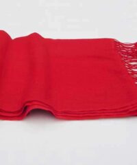 Red Silk Cashmere shawl