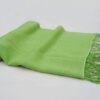 Parrot Green Silk Cashmere Shawl