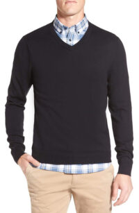 V neck Cashmere Sweater