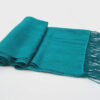 Turquoise Cashmere silk shawl