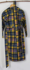 Janet Jackson Yellow Tartan Jacket Back