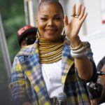 Janet Jackson Yellow Tartan Jacket