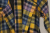 Janet Jackson Yellow Tartan Jacket Closeup