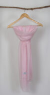 Superfine Pink Cashmere Pashmina Scarf