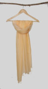 Superfine yellow cashmere