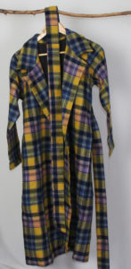 Janet Jackson Yellow Tartan Jacket Front