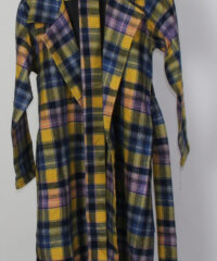 Janet Jackson Yellow Tartan Jacket Front