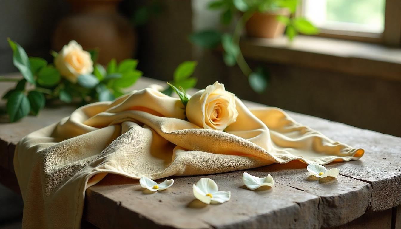 Organic plant-based fabric produced in Nepal