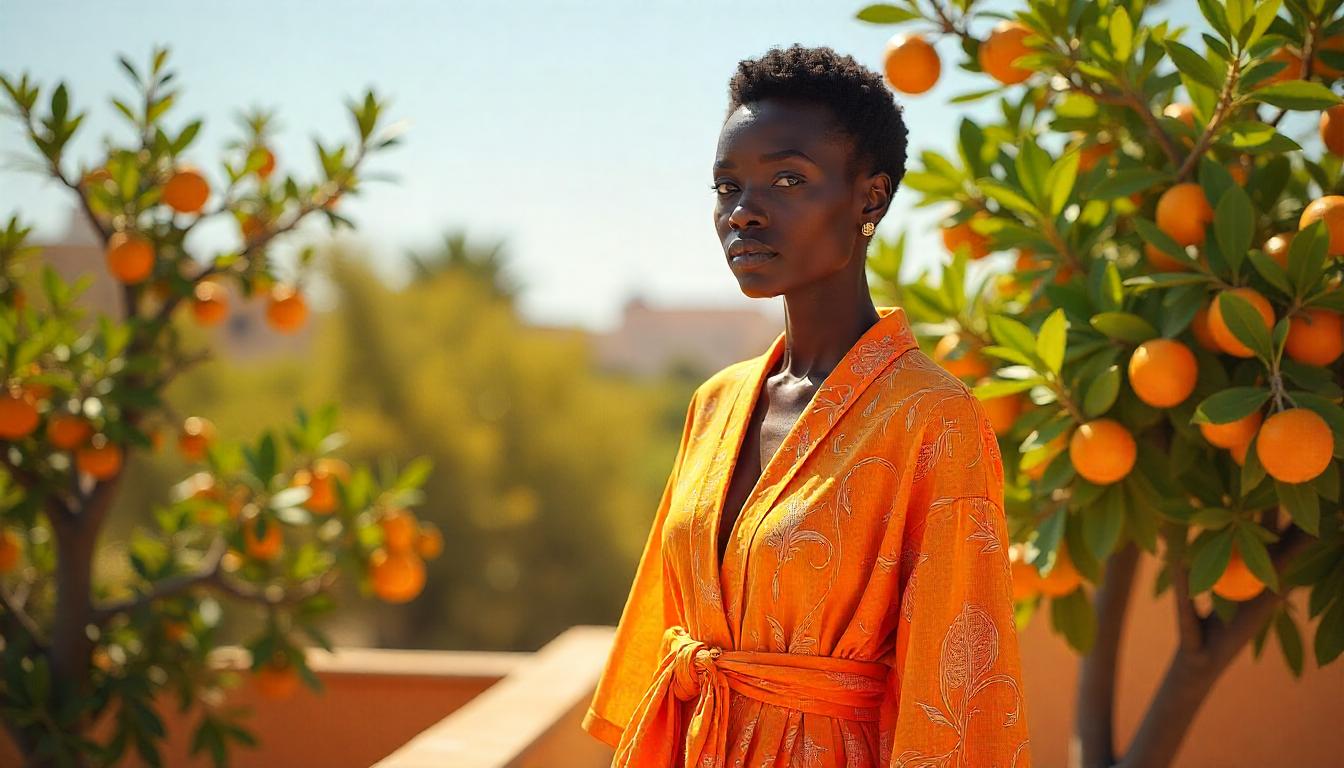 Plant-based fabrics produced at Pashmina Studio in Nepal