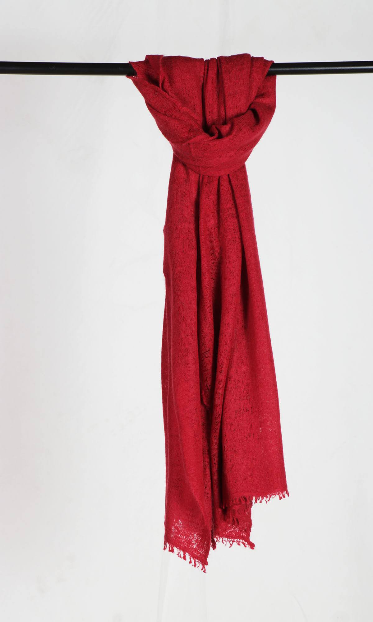 Caring for a knitted cashmere piece